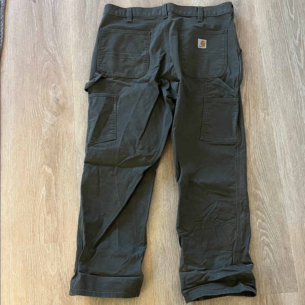Carhartt Men's Dark Green Cargo Pants